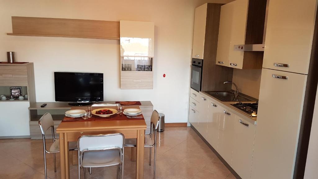 Kuchyň nebo kuchyňský kout v ubytování Alice 12 Flat - Apartment