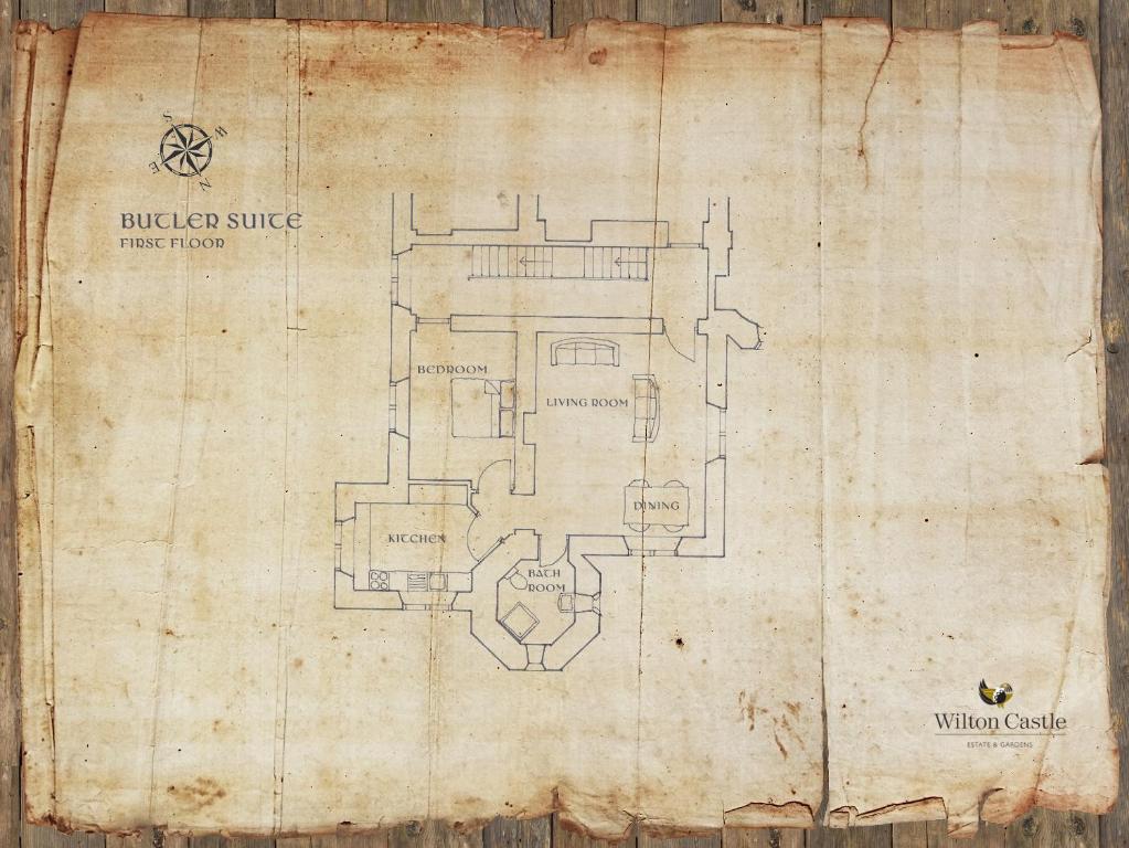 Půdorys ubytování Wilton Castle