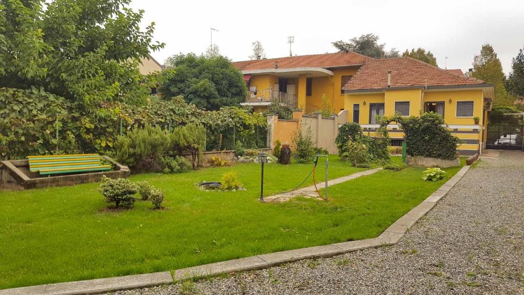 Zahrada ubytování Torino Mon Amour