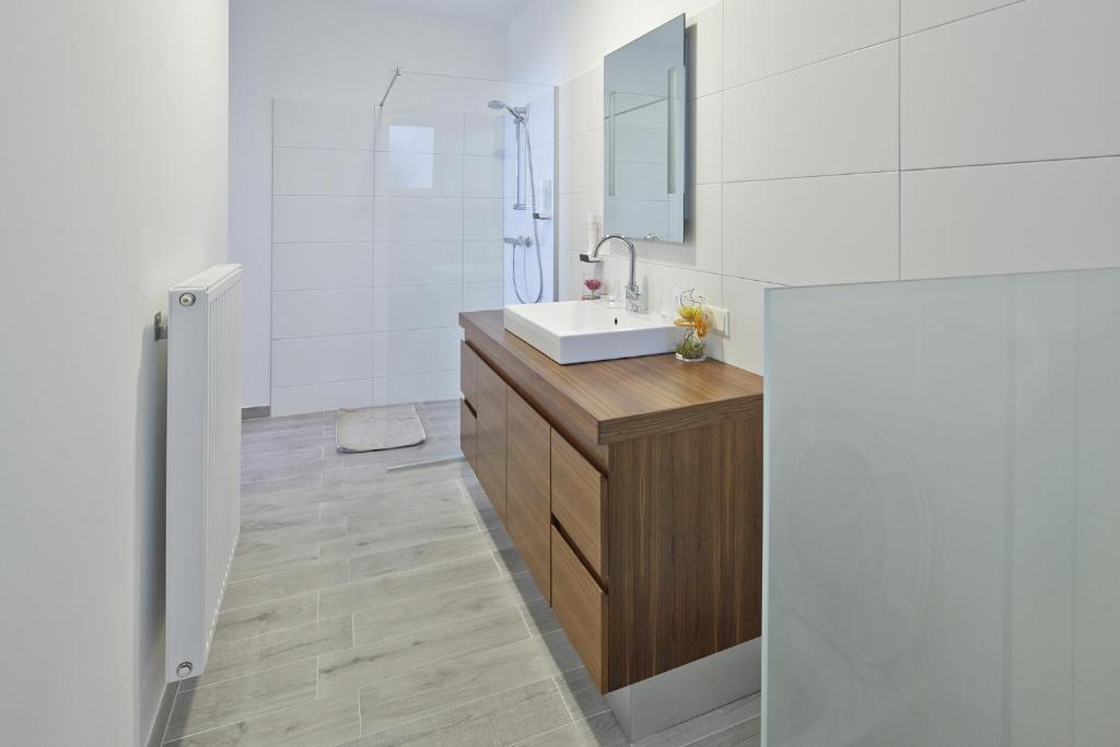 Kúpeľňa v ubytovaní Apartment Markt Ardagger