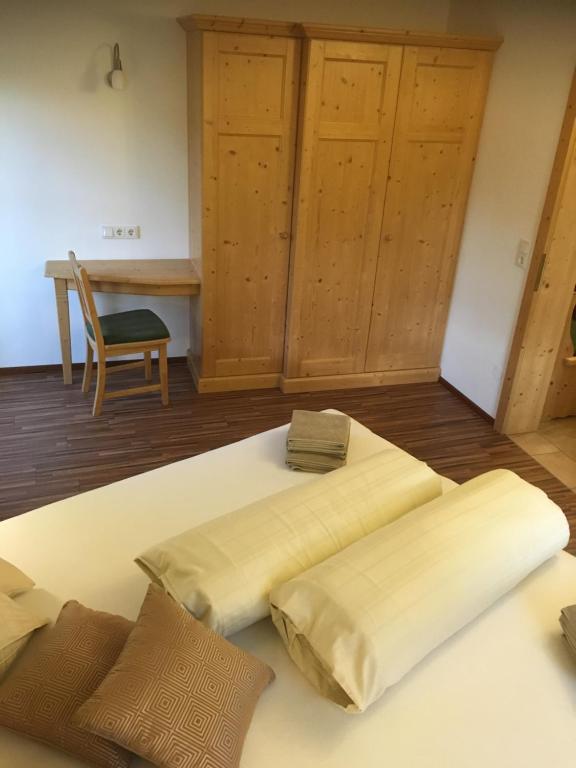 Postel nebo postele na pokoji v ubytování Fewo-Stattmann