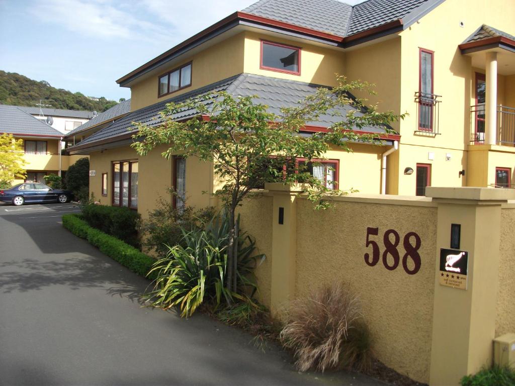 Budova, kde se motel nachází