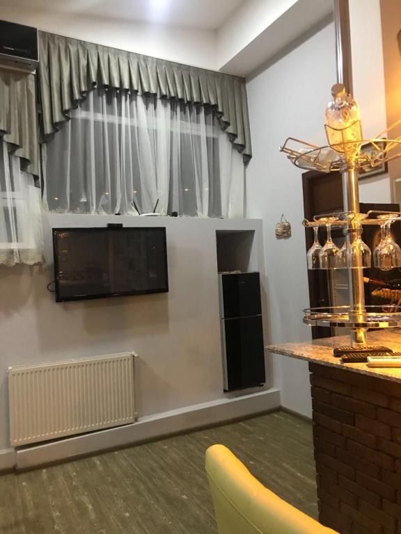 Kuchyň nebo kuchyňský kout v ubytování Appartment in heart of tbilisi