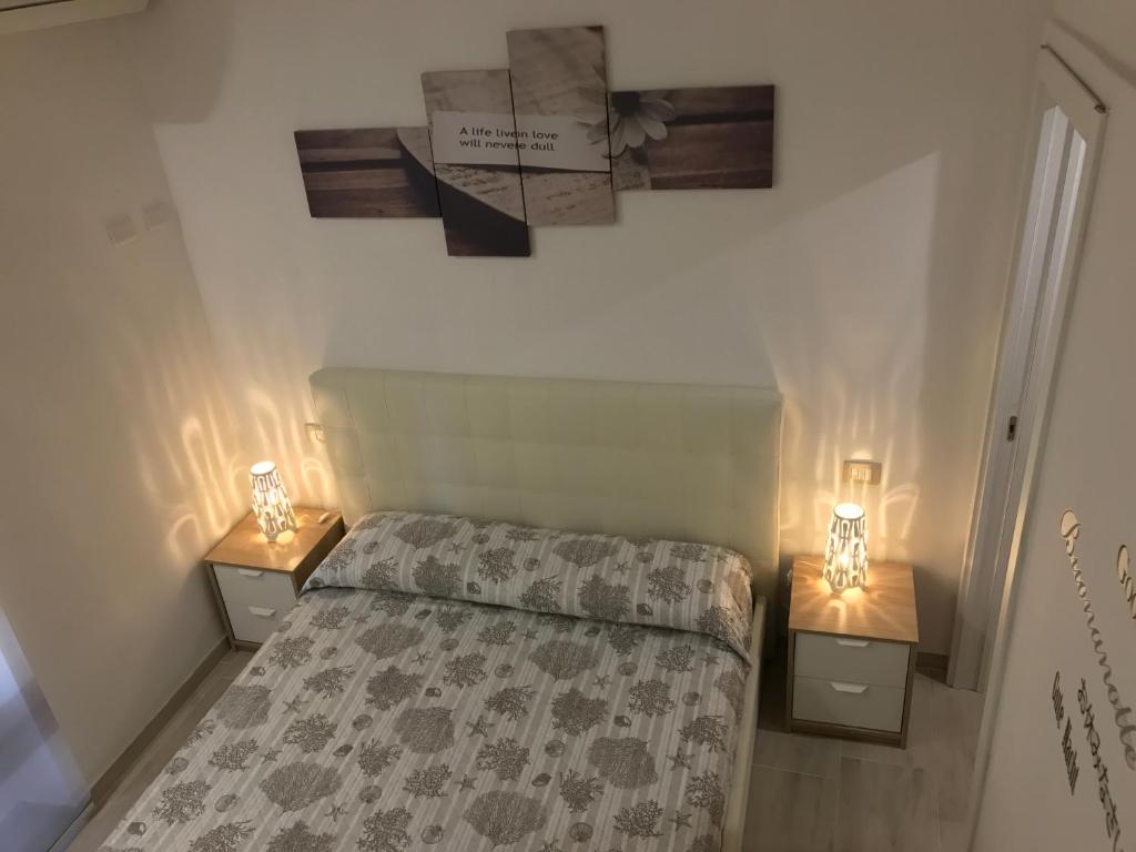 Posteľ alebo postele v izbe v ubytovaní Anciua delle Cinque Terre