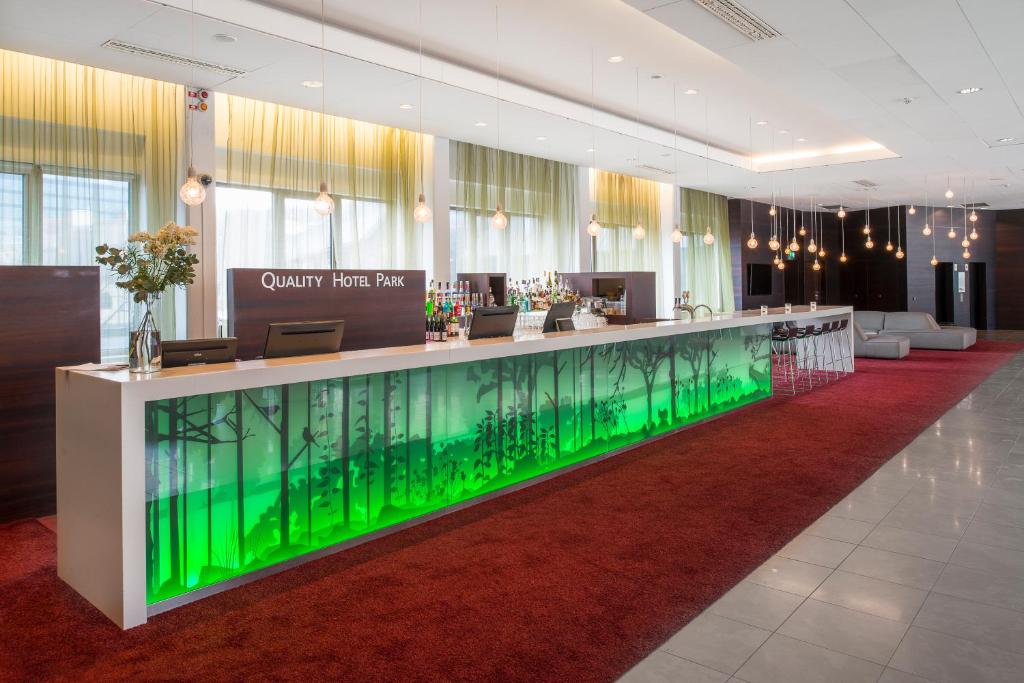 Vstupní hala nebo recepce v ubytování Quality Hotel Park Södertälje City