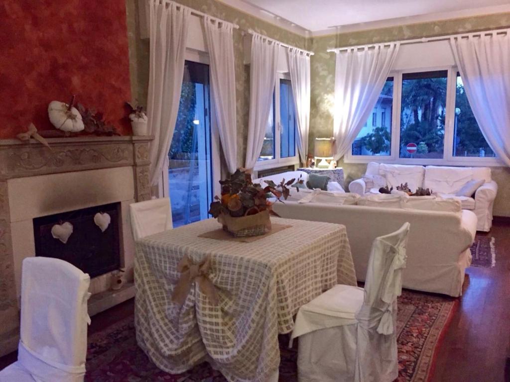 Posezení v ubytování B&B Abano Garden