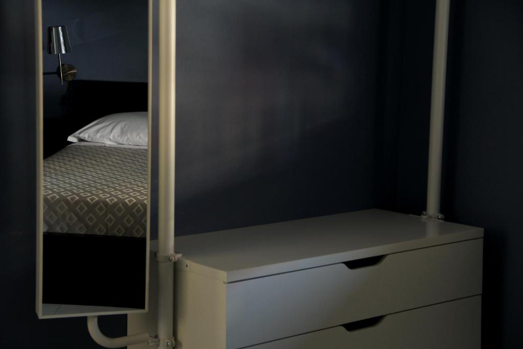 Posteľ alebo postele v izbe v ubytovaní Hotel Sauro