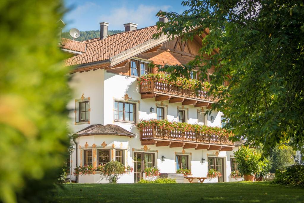Zahrada ubytování Apartments Hubertushof