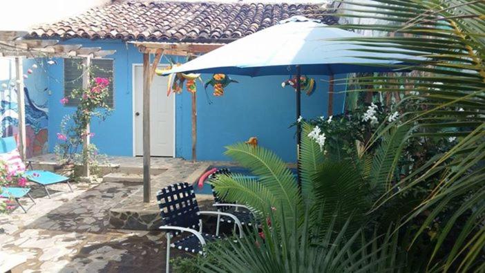 Zahrada ubytování Hostal Mochilas