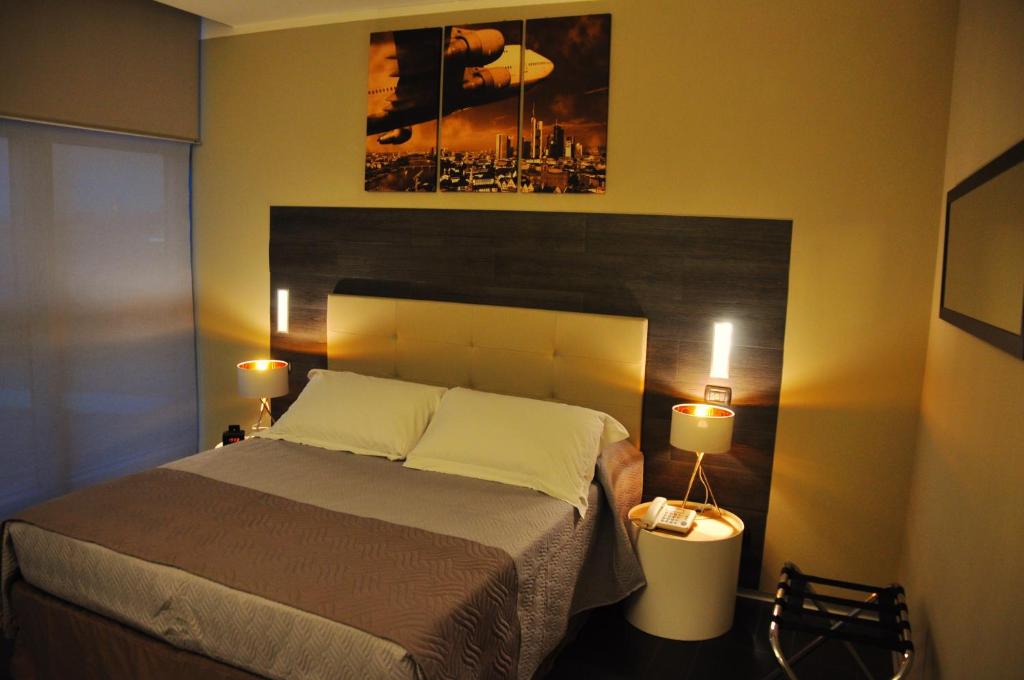 Postel nebo postele na pokoji v ubytování Star Hotel Airport Verona