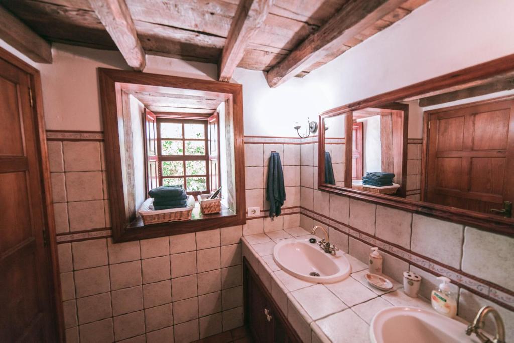 Koupelna v ubytování Casa Morera