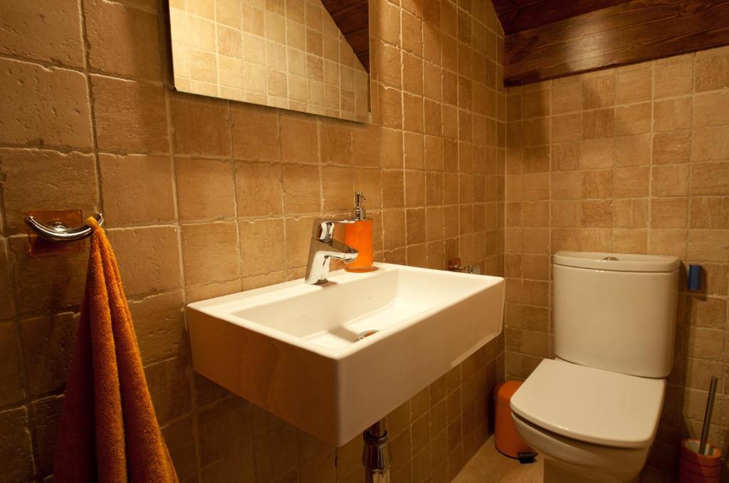 A bathroom at Casa Forn