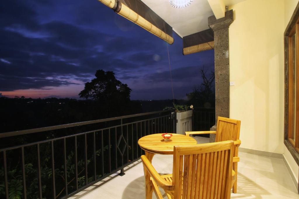 Balkón nebo terasa v ubytování Ubud Sky