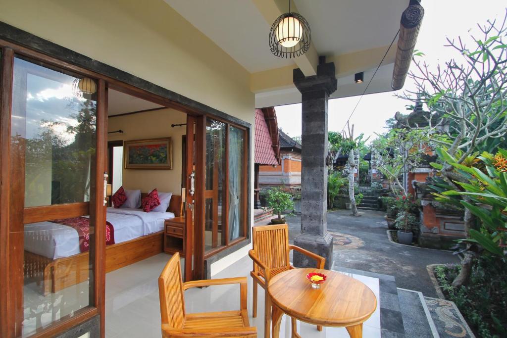 Zahrada ubytování Ubud Sky