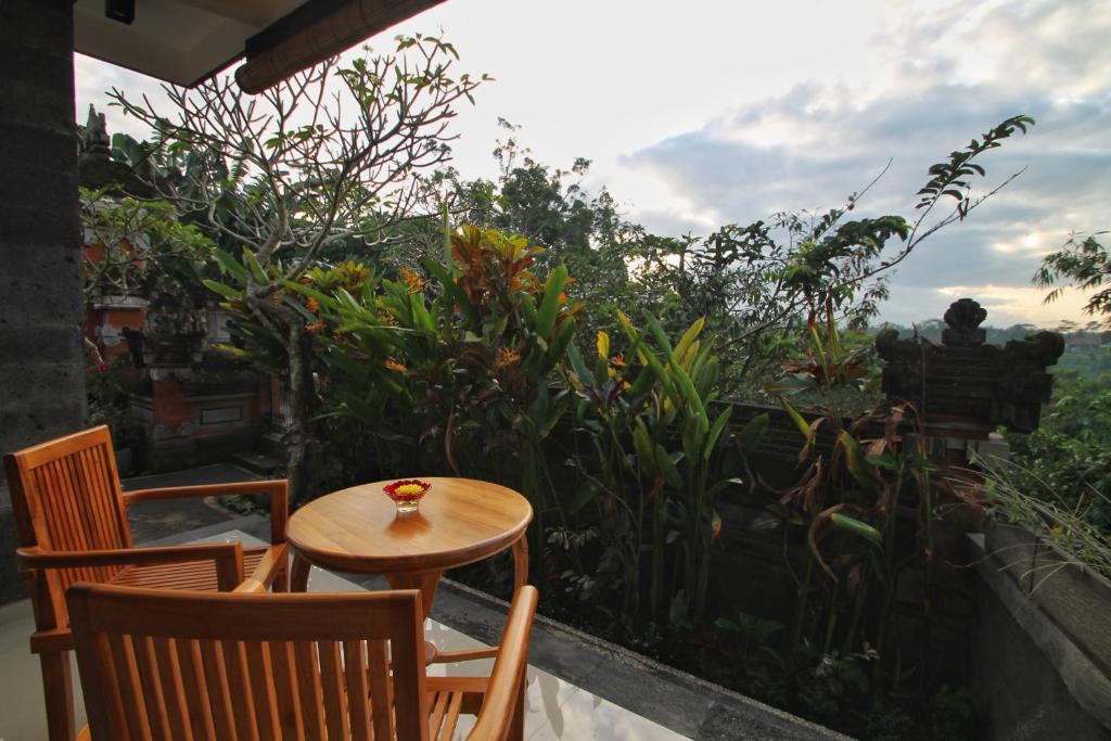 Balkón nebo terasa v ubytování Ubud Sky