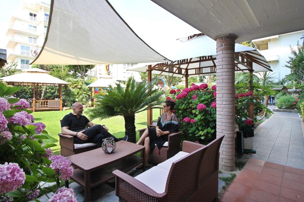 Zahrada ubytování Hotel Eur
