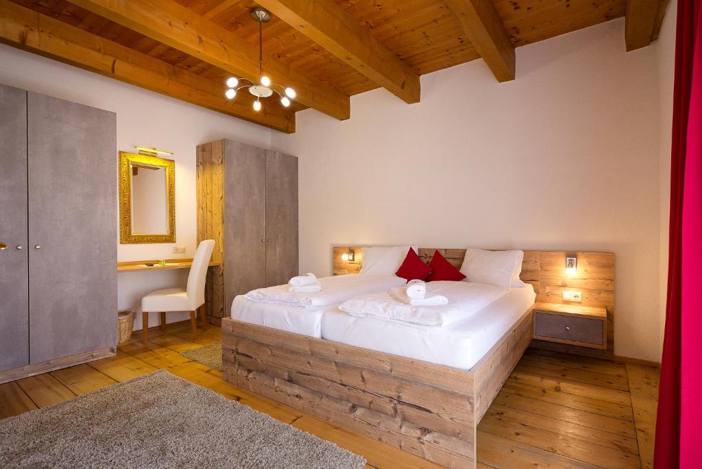 Postel nebo postele na pokoji v ubytování Villa Marienhof