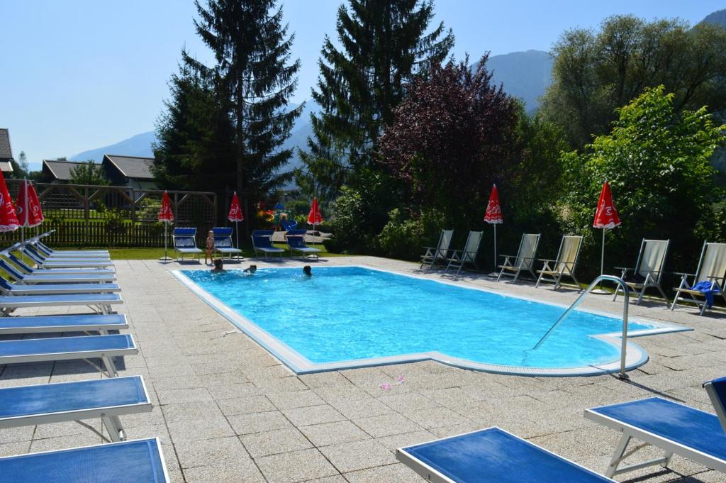 Bazén v ubytování Appartements Rosenstockl nebo v jeho okolí