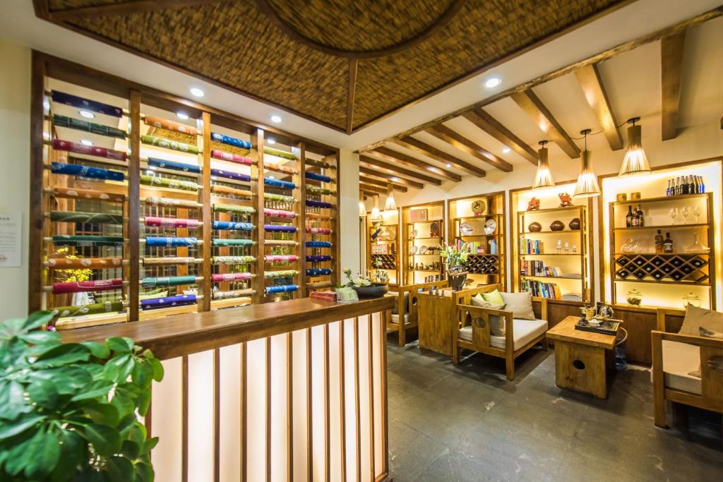 Restaurace v ubytování Lijiang Yue Tu Inn