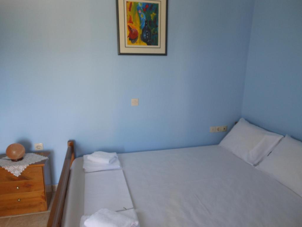 Postel nebo postele na pokoji v ubytování Villa Twins