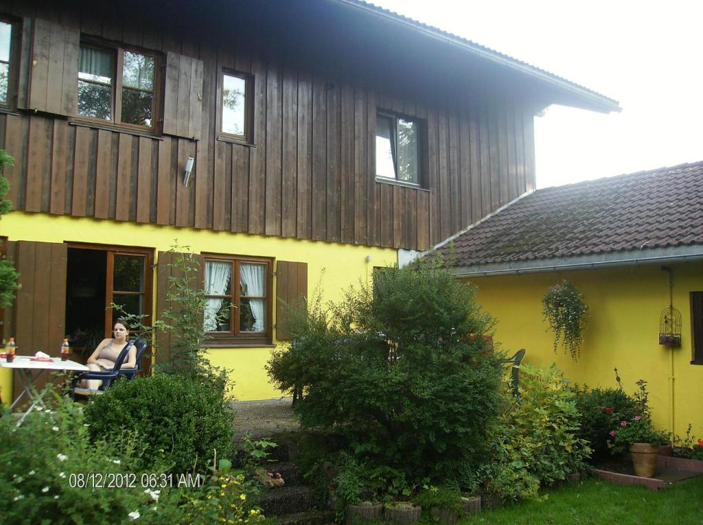 Zahrada ubytování Pension Sabine