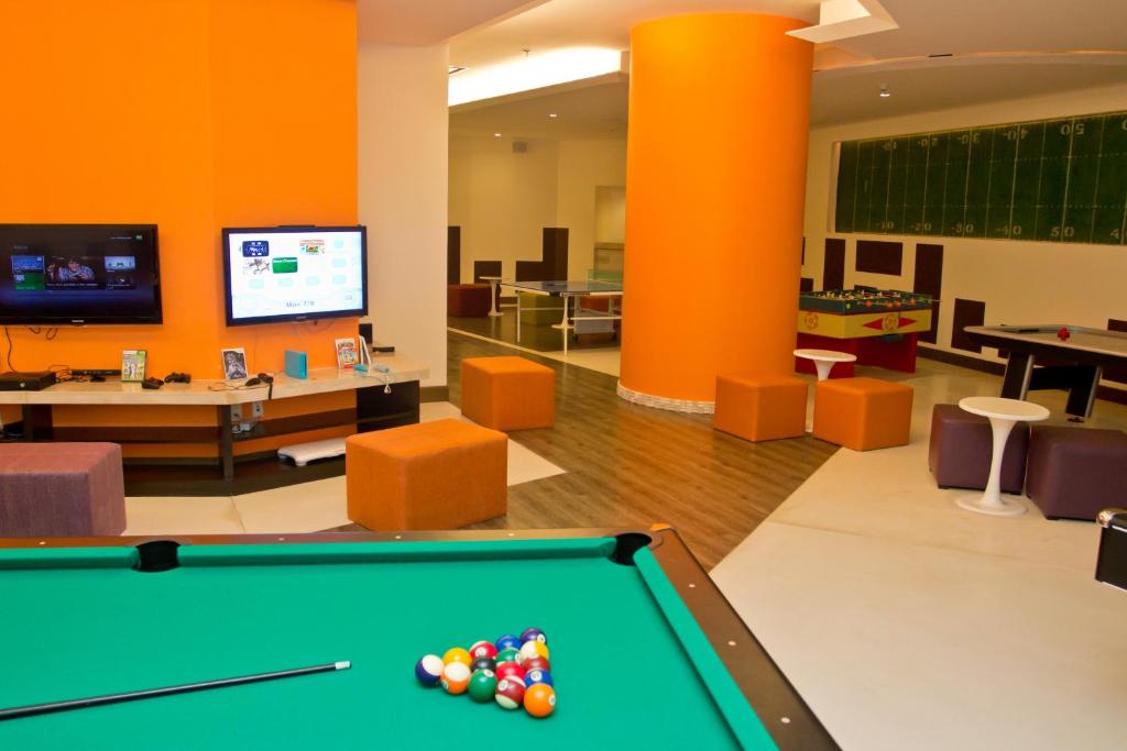 Biliár nebo kulečník v ubytování Dreams Vallarta Bay Resorts & Spa - All Inclusive