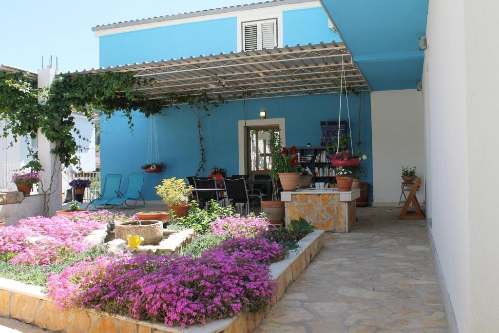 Zahrada ubytování Apartments Yerkovic