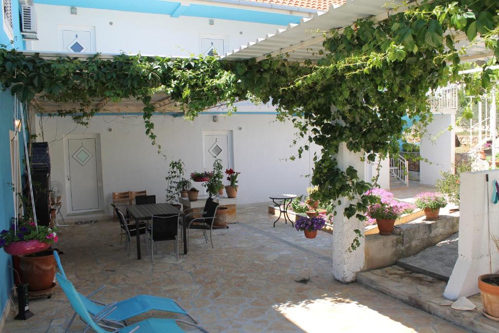 Zahrada ubytování Apartments Yerkovic