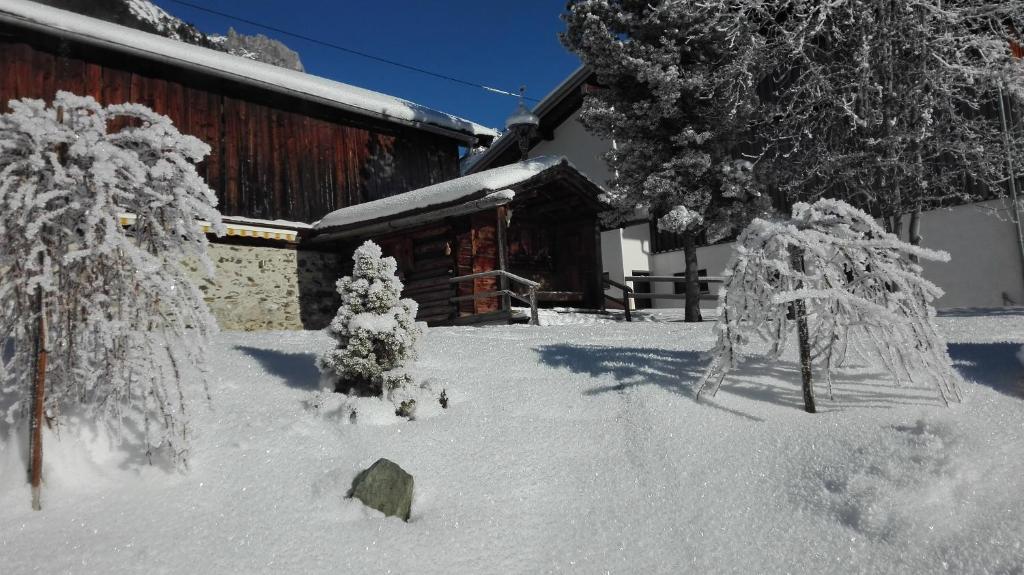 Appartements Tyrol v zimě