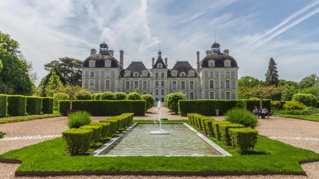 Zahrada ubytování Logis Hotel La Diligence