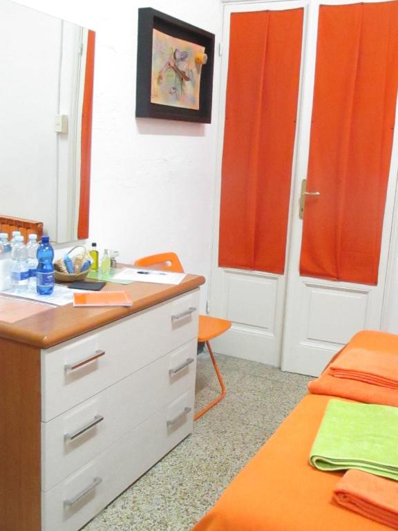 Postel nebo postele na pokoji v ubytování Guest House Erika