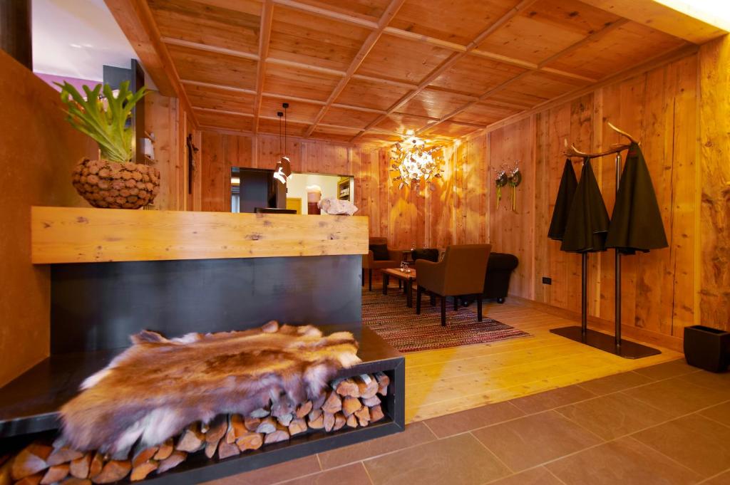 Posezení v ubytování Lagació Hotel Mountain Residence