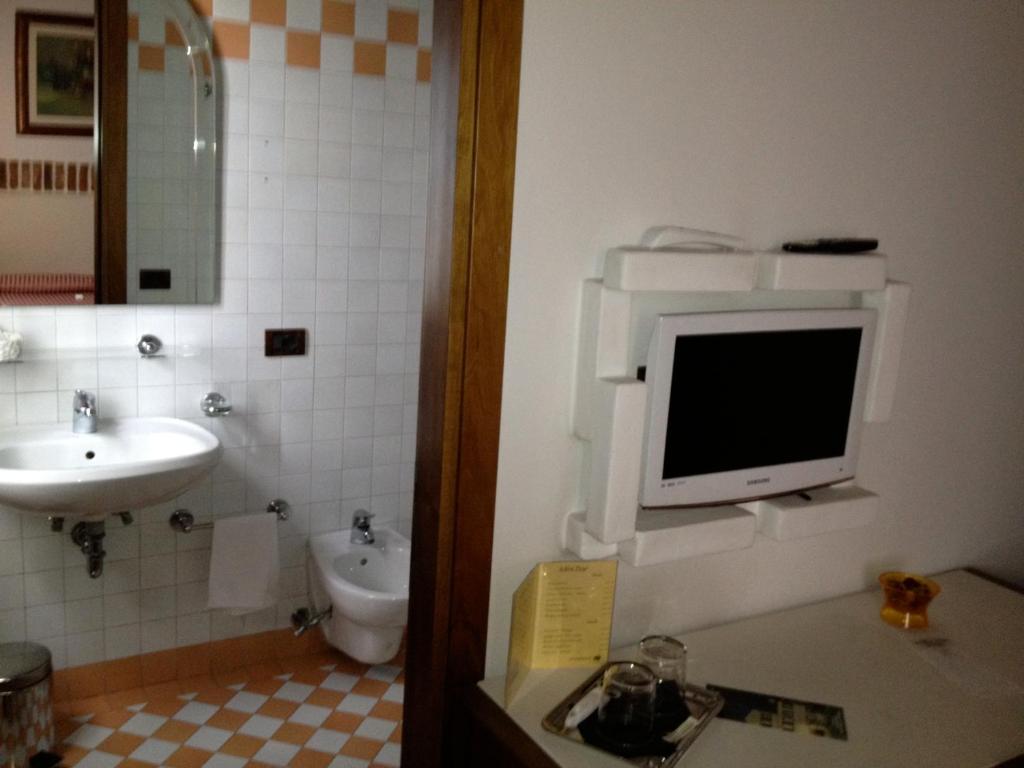 Koupelna v ubytování Ca'Nova Alloggi
