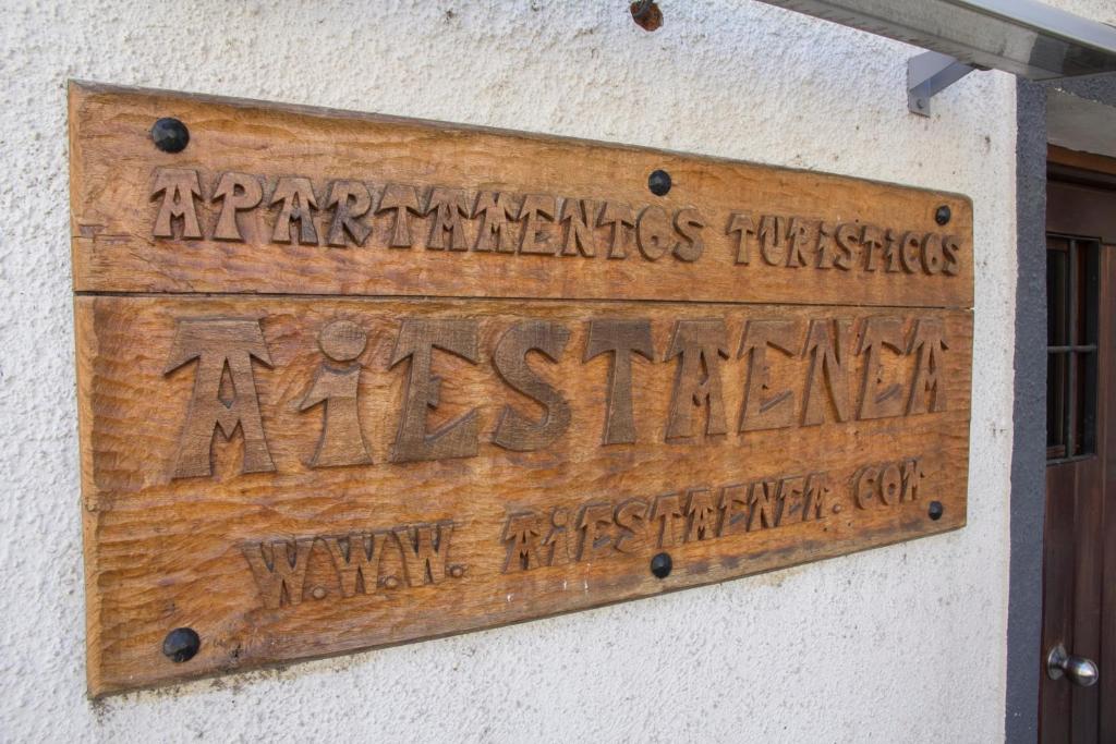 Certifikát, hodnocení, plakát nebo jiný dokument vystavený v ubytování Aiestaenea Apartamentos Rurales