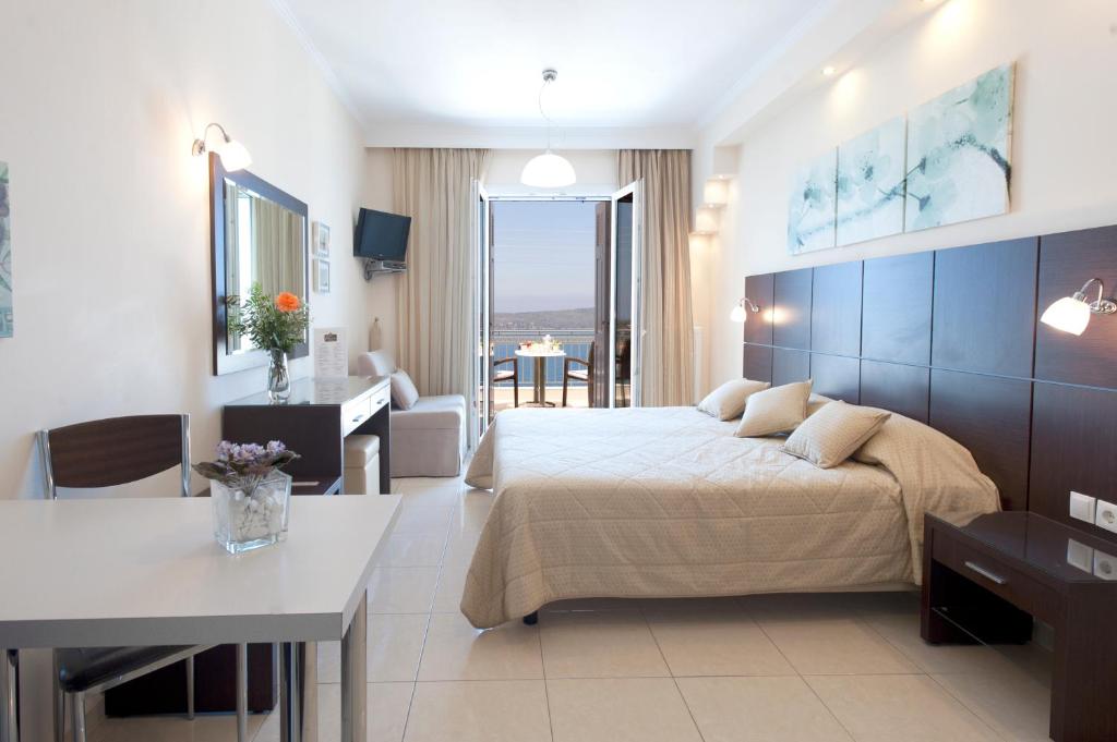 Posteľ alebo postele v izbe v ubytovaní Hotel Anezina