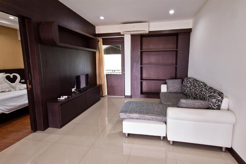 Posezení v ubytování V Condominium Samui