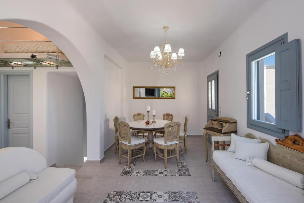 Posezení v ubytování Felicity Luxury Villas