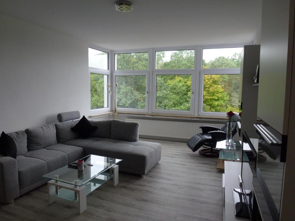 Posezení v ubytování Hotel Wildunger Hof mit Gemeinschaftsküche