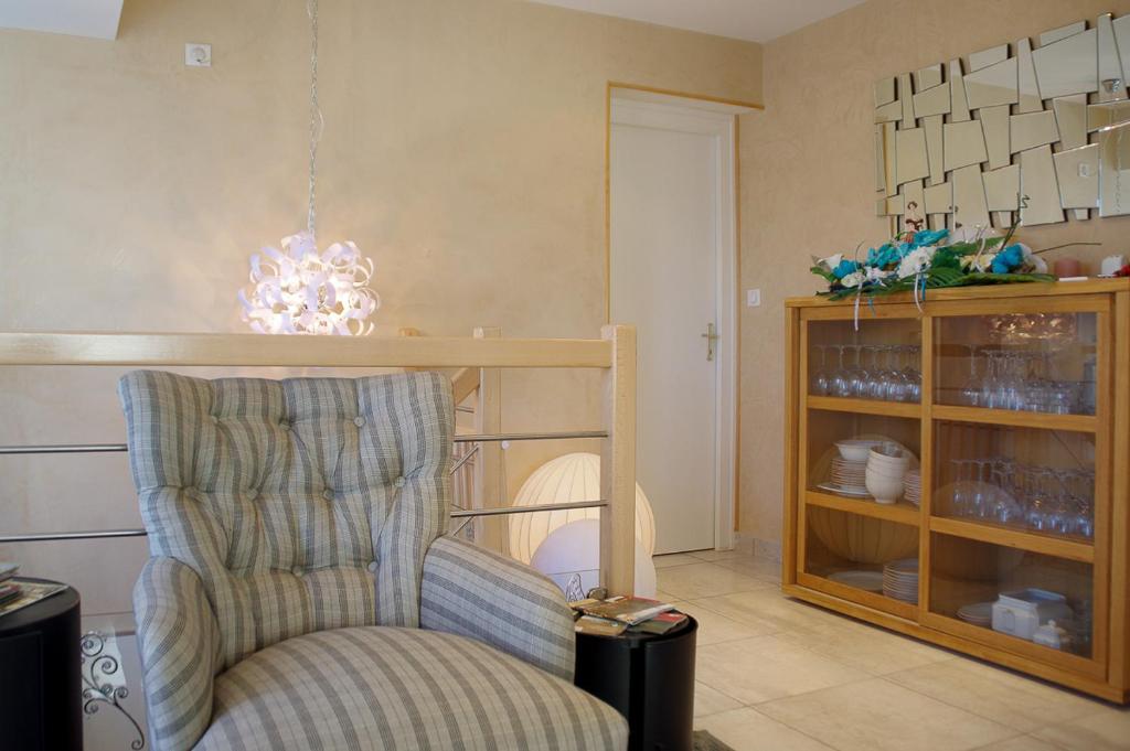 Posezení v ubytování Guest House Domaine des Grouilleres