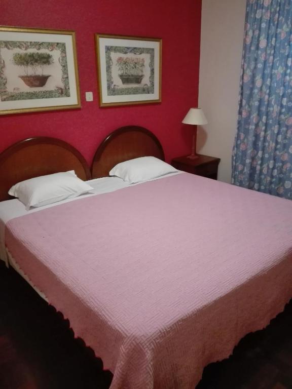 Postel nebo postele na pokoji v ubytování Estalagem Corte do Norte