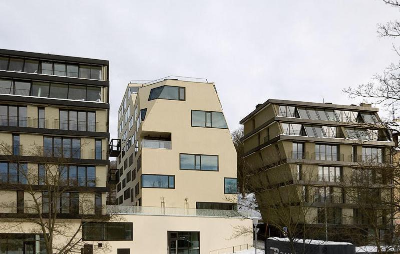 Budova, kde se apartmán nachází