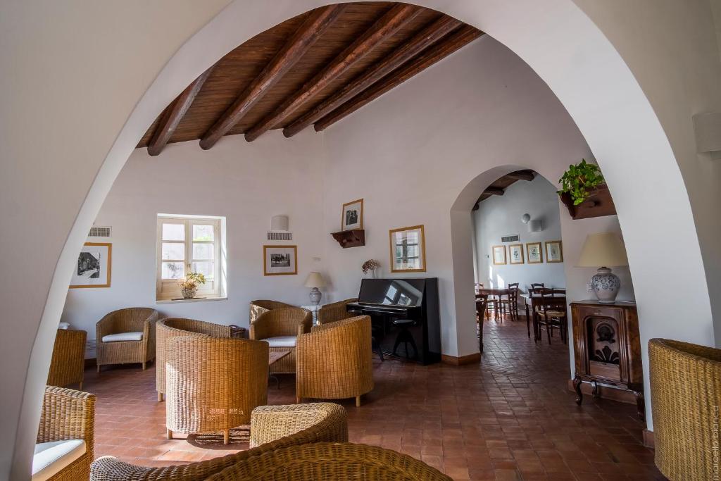 Część wypoczynkowa w obiekcie Masseria Degli Ulivi - Noto