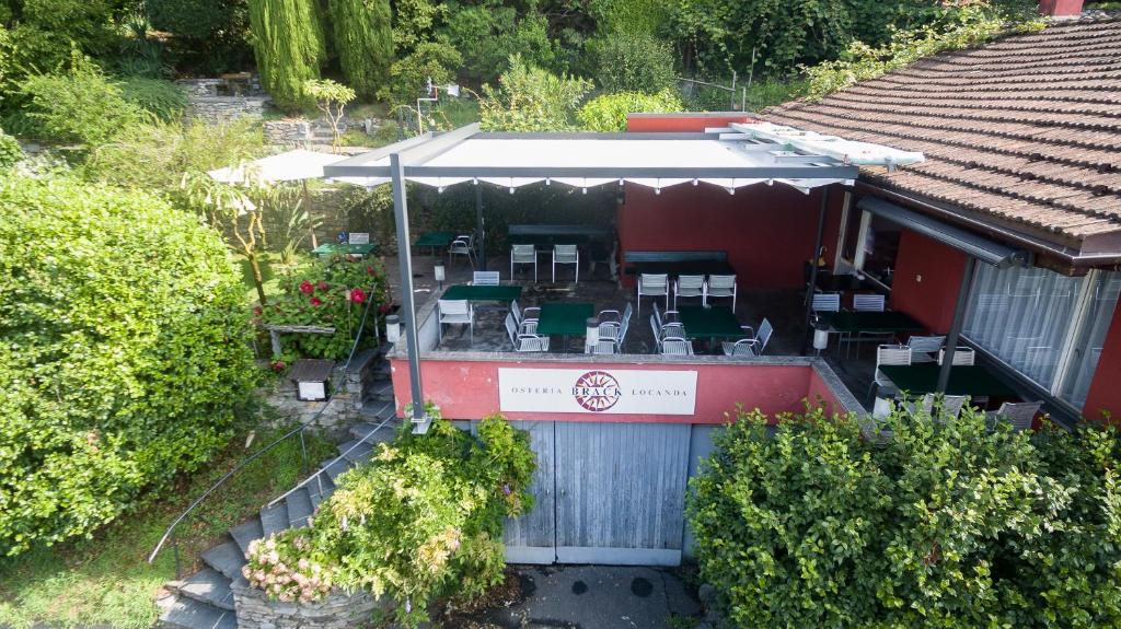 Zahrada ubytování Osteria Locanda Brack