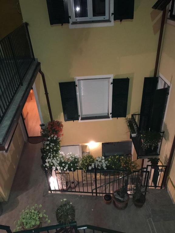 Balkón nebo terasa v ubytování AWroom