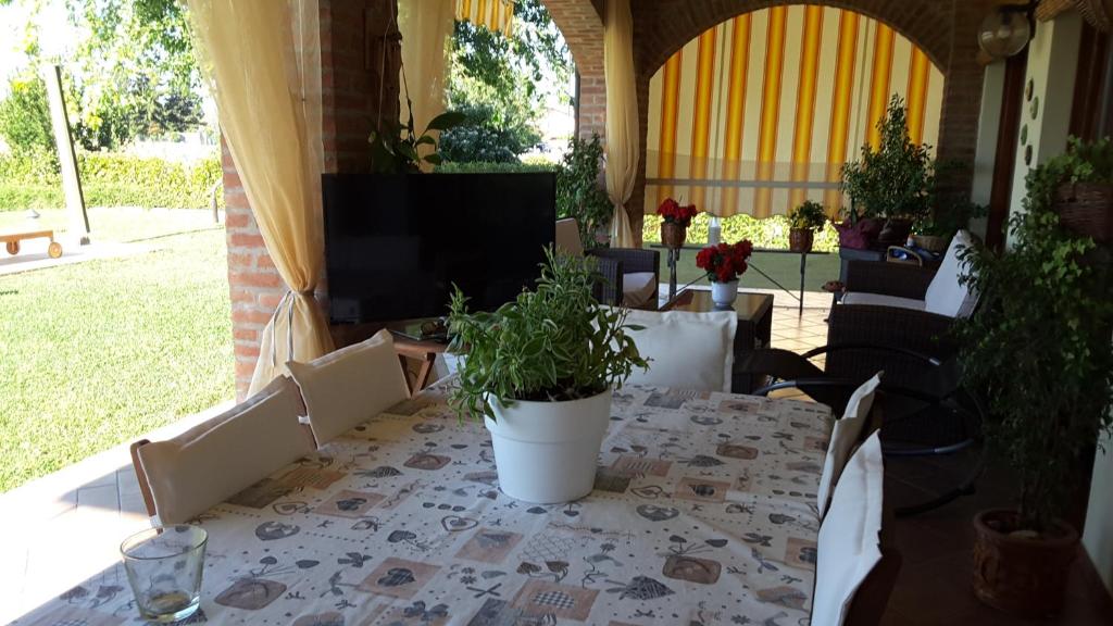Posezení v ubytování Marinella B&B