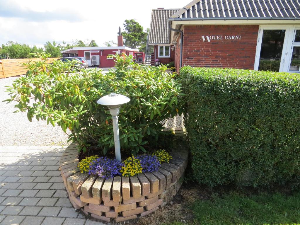 Zahrada ubytování Motel Garni Blåvand