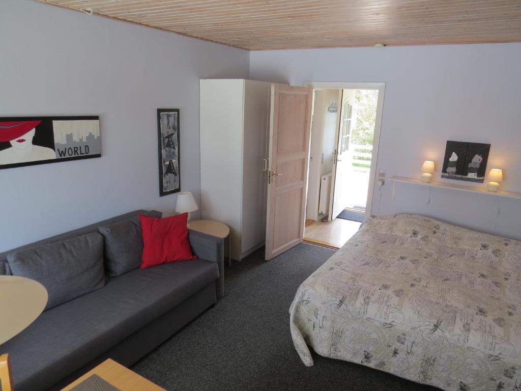 Posezení v ubytování Motel Garni Blåvand