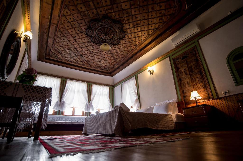 Posezení v ubytování Hotel Kalemi