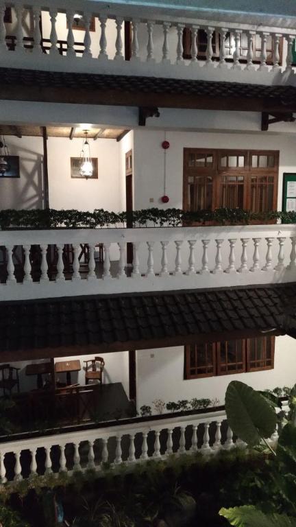 Balkón nebo terasa v ubytování Bladok Hotel & Restaurant