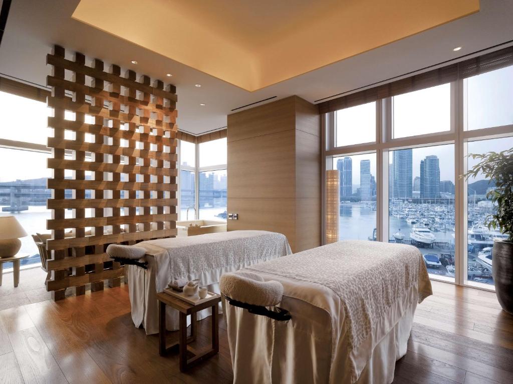 Lázně a/nebo wellness v ubytování Park Hyatt Busan
